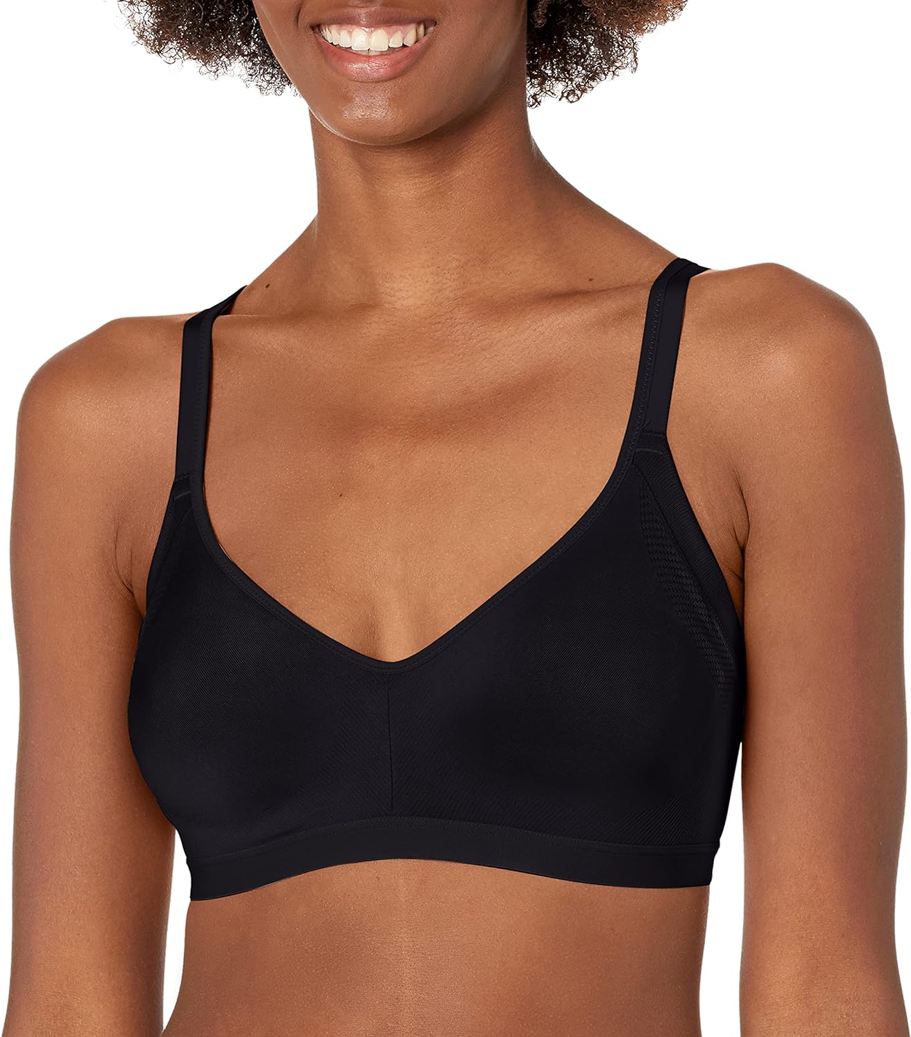 Warner's Women's Blissful Benefits Underarm-Smoothing with Seamless Stretch  Wireless Lightly Lined Comfort Bra Rm3911w at  Women's Clothing  storesettings - ClickEdge